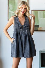 Sweet Pleat Romper | 4 washes