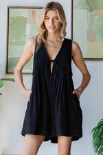 Sweet Pleat Romper | 4 washes