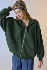 Oversized Zip Up | 2 colours