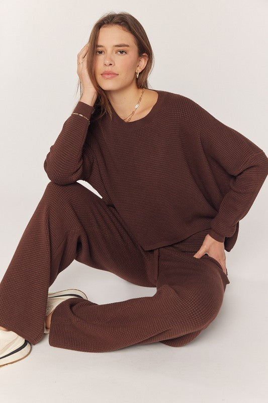 Knit Waffle Pants | 4 colours