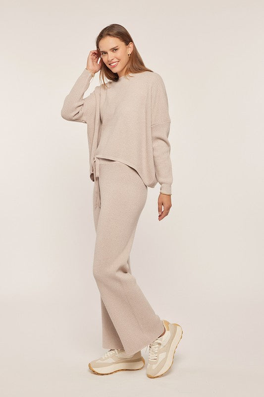Knit Waffle Pants | 4 colours