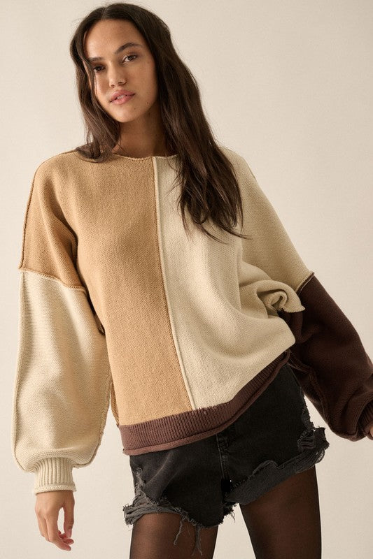 Colourblock Sweater | 2 colours