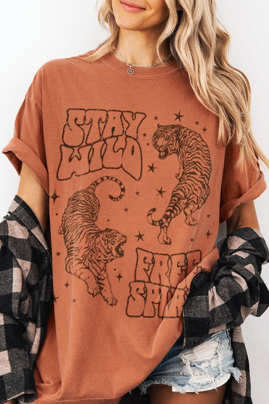 Free Spirit Tiger Tee | 3 colours