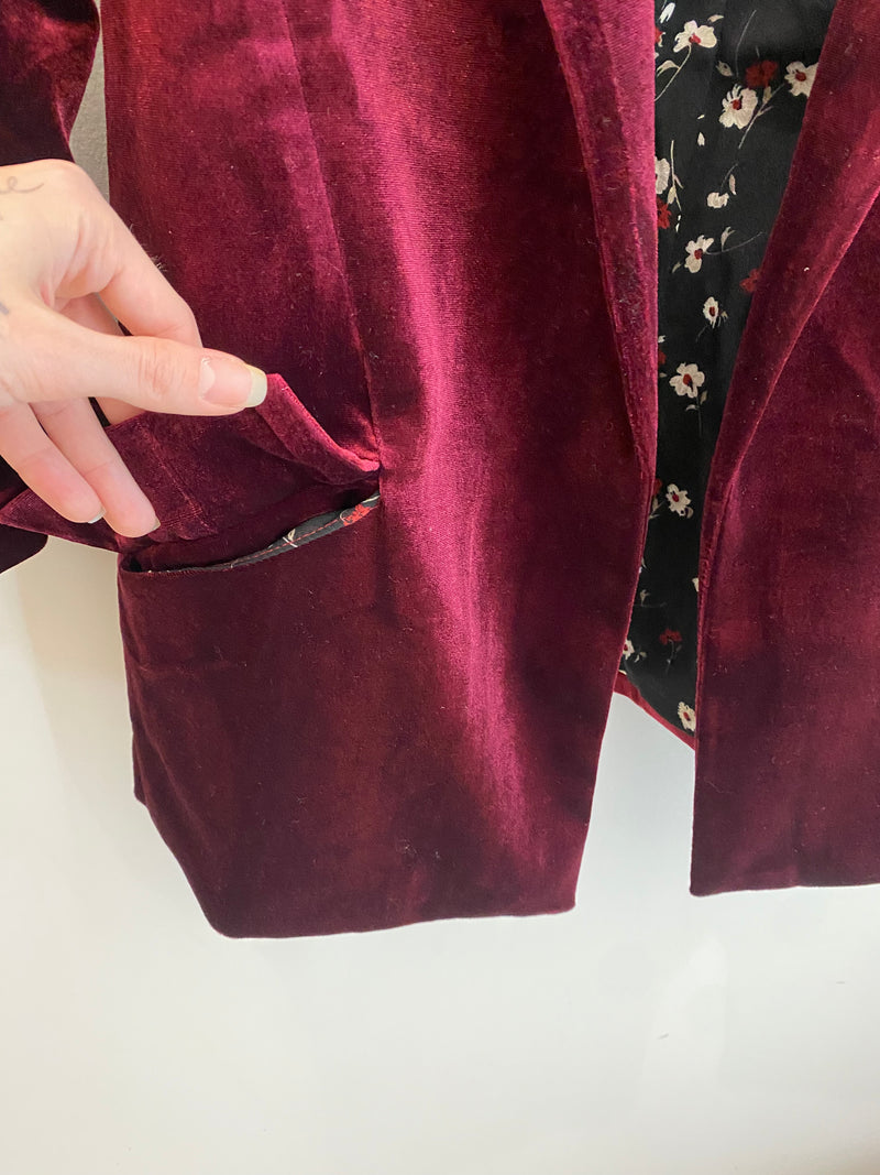 Velvet Blazer | 2 colours