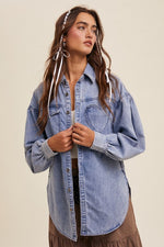 Denim Charm Top | 2 washes