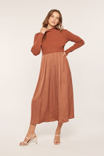 Satin Sweater Dress | 3 colours