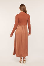 Satin Sweater Dress | 3 colours