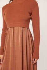 Satin Sweater Dress | 3 colours
