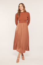 Satin Sweater Dress | 3 colours
