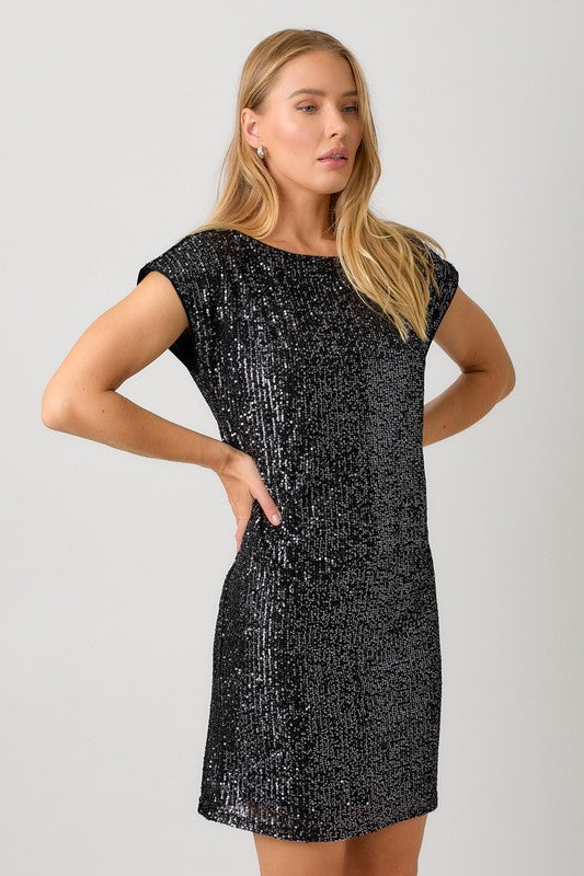 Sequins Shift Dress  | 2 colours