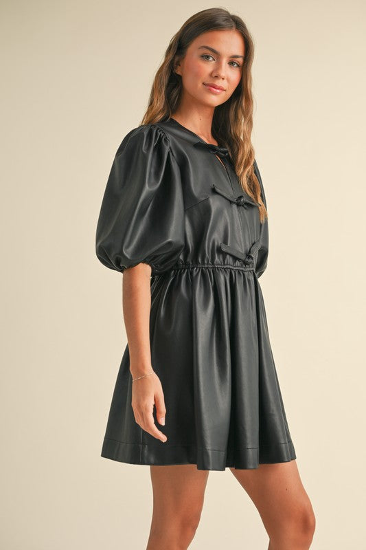 Saydie Tie Front Dress