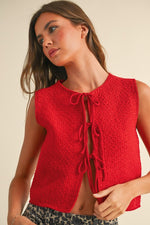 Elouise Tie Up Vest | 2 colours