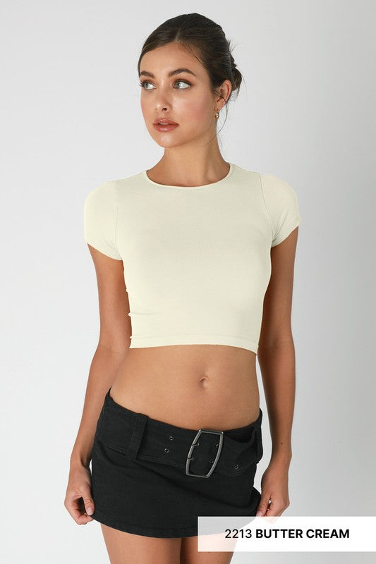 Jersey Baby Tee | 3 colours