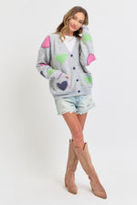 Heart Patch Cardi | 2 colours