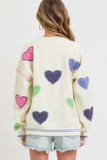 Heart Patch Cardi | 2 colours