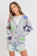 Heart Patch Cardi | 2 colours