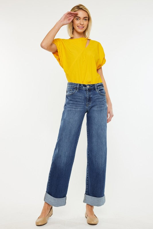 Ivanna HR Wide Leg Jeans