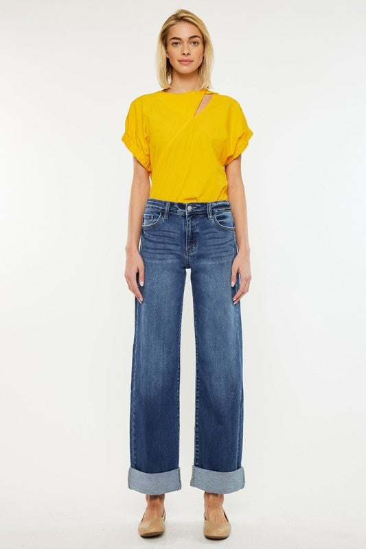 Ivanna HR Wide Leg Jeans