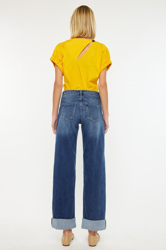 Ivanna HR Wide Leg Jeans