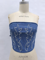 Western Stitch Tube Top | 2 colours