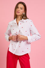 All Hearts Button Up | 2 colours