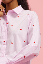 All Hearts Button Up | 2 colours