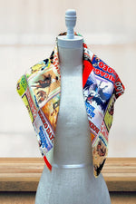 Oversized Vintage Western Scarf