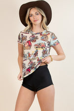 Cowboy Mesh Tee