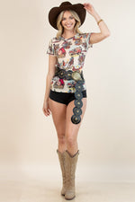 Cowboy Mesh Tee