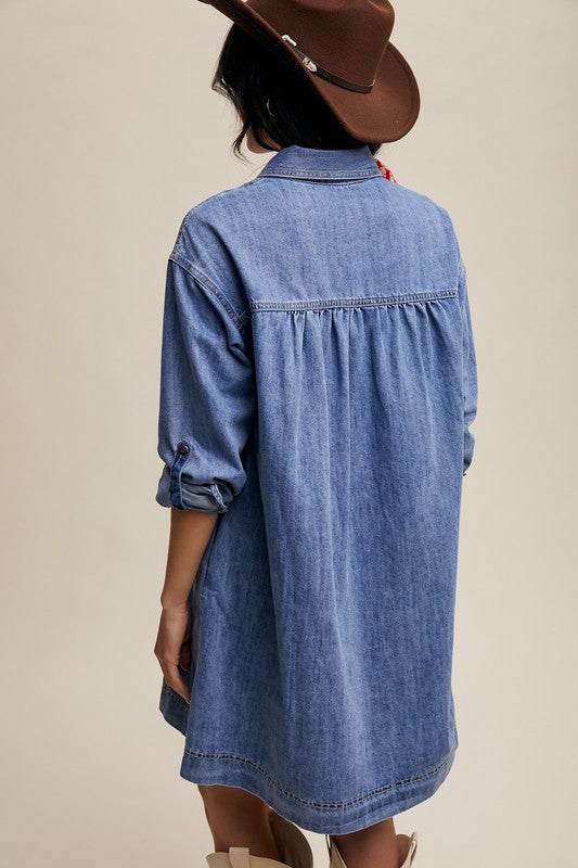 Charm Denim Dress