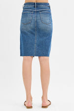 Pencil Denim Skirt