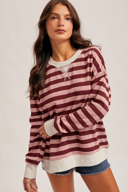Crisp Stripes Crew | 3 colours