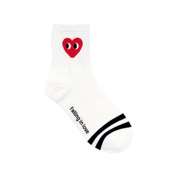 Heart Crew Socks | 2 colours