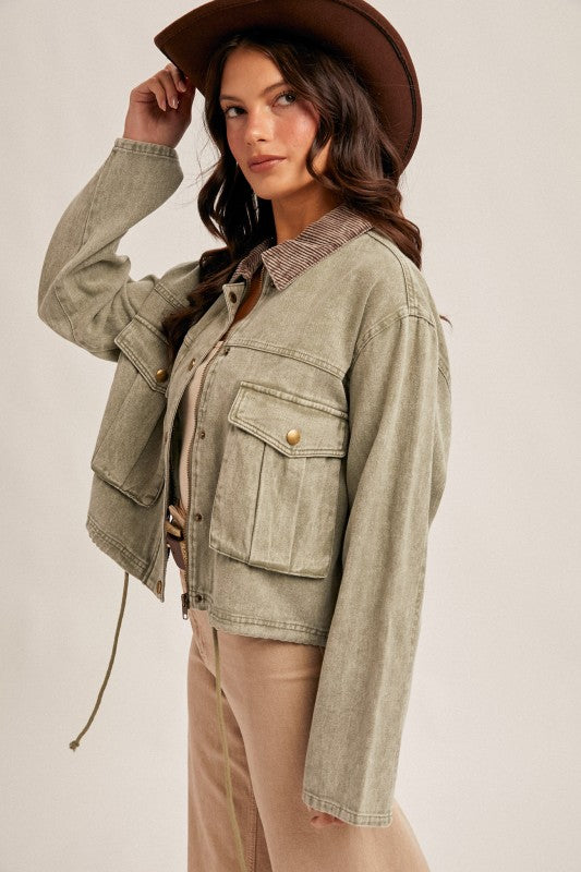 Stevie Cropped Jacket | 2 colours