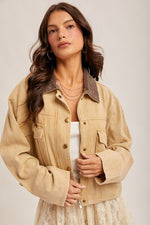 Stevie Cropped Jacket | 2 colours