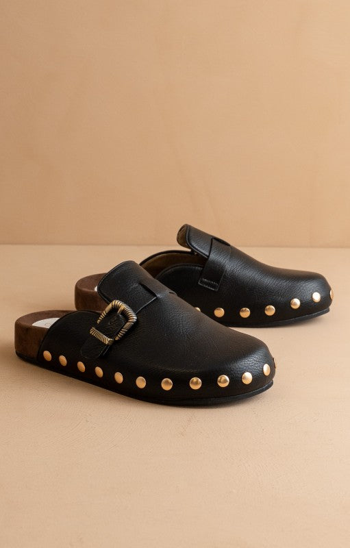 Toni Studded Clogs | 2 colours