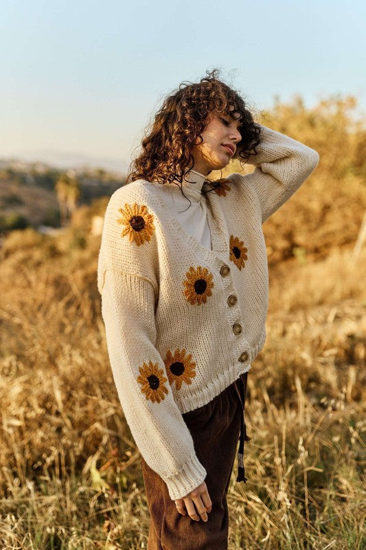 Sunflower Cardi