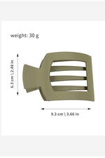 Square Flat Clip | 2 colours