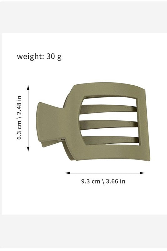 Square Flat Clip | 2 colours