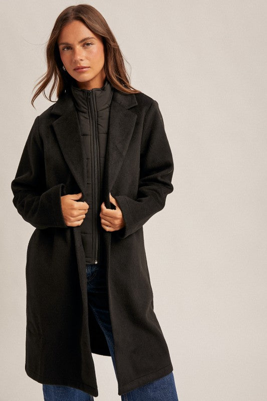 Layered Luxe Coat | 2 colours