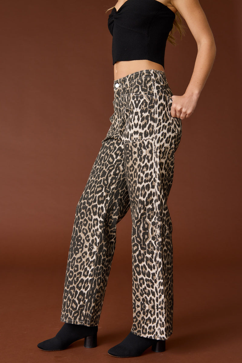 Stella Leopard Pants