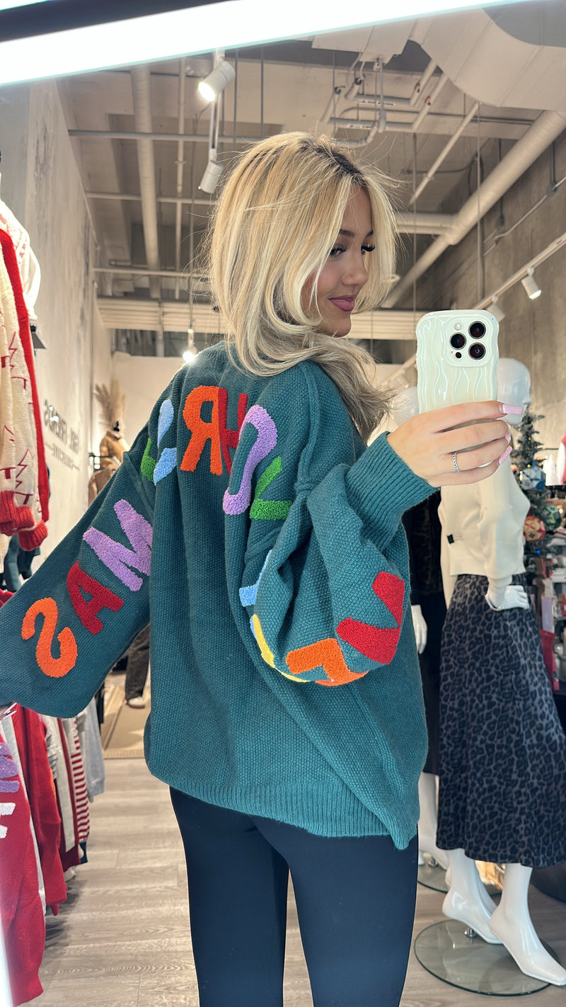 Rainbow Xmas Sweater | 2 colours