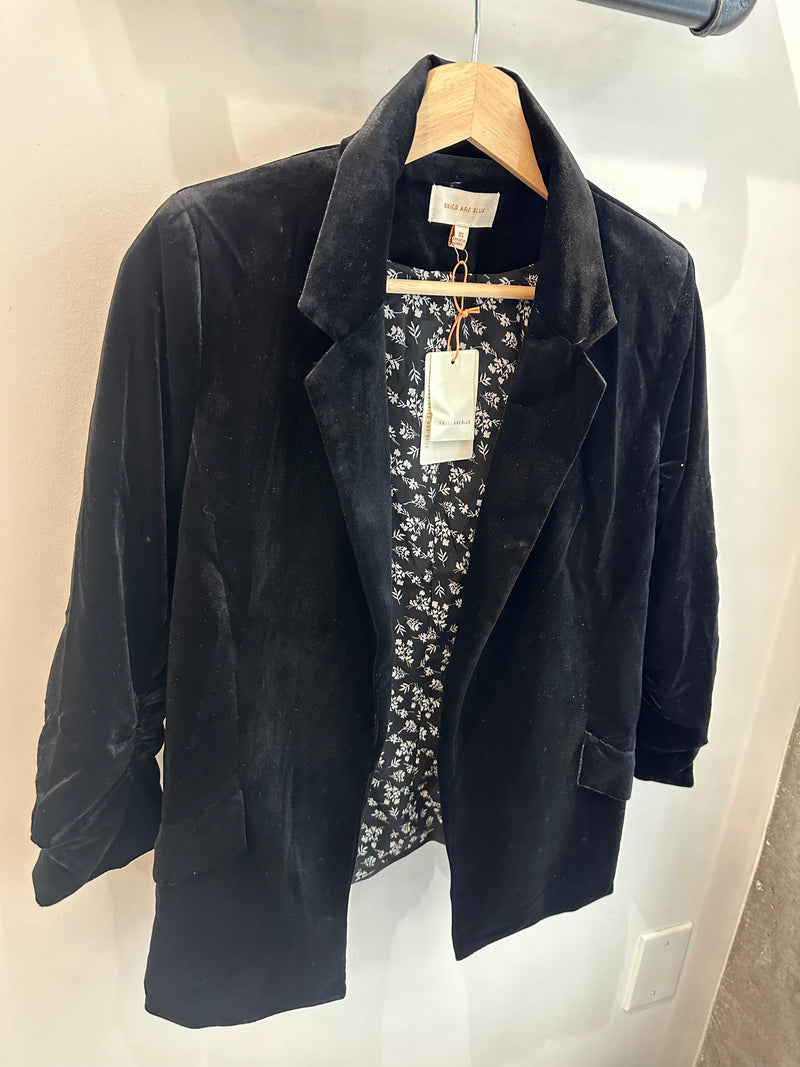 Velvet Blazer | 2 colours