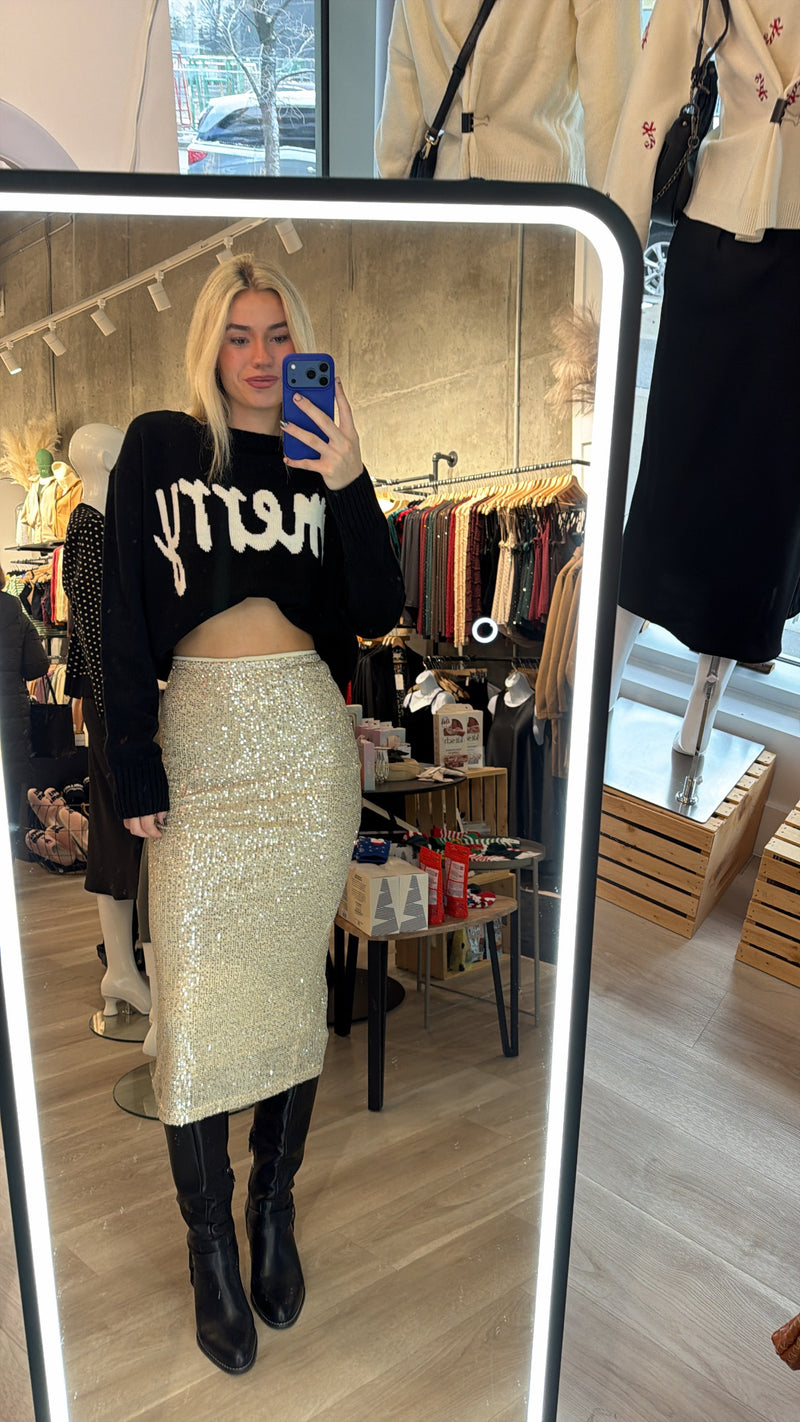 Sequin Midi Skirt | 2 colours