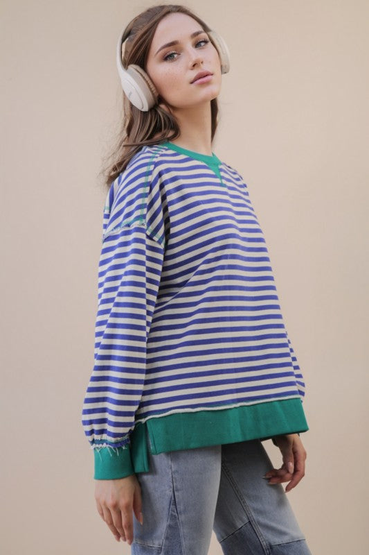 Fall Stripes Crew | 2 colours