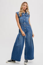 Trendsetter Denim Jumpsuit | 2 washes