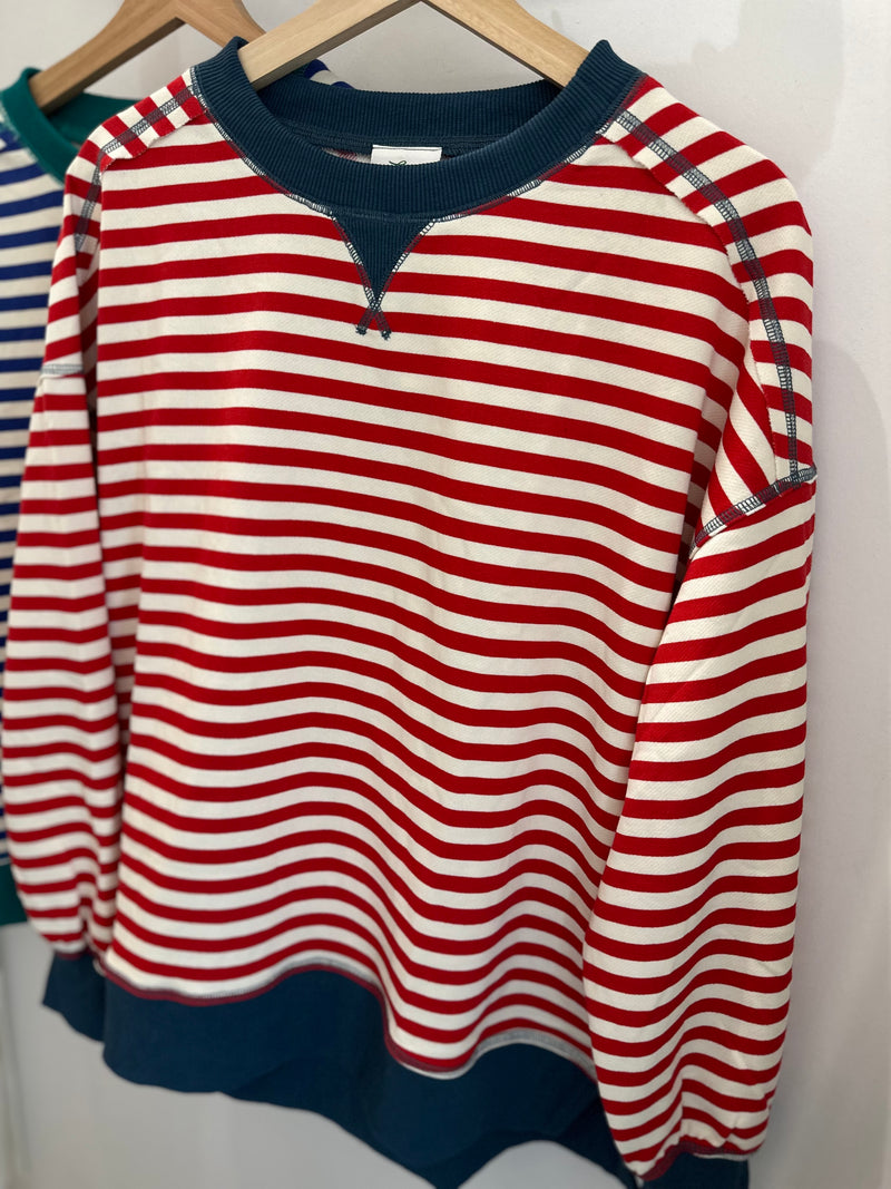 Fall Stripes Crew | 2 colours