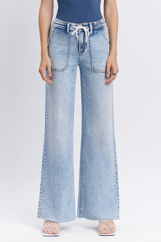 Lark Draw String Denim