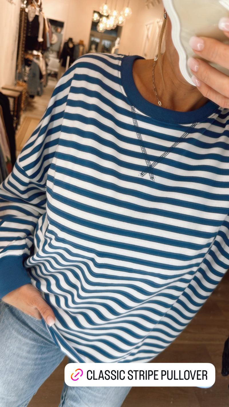 Classic Stripe Pullover | 2 colours