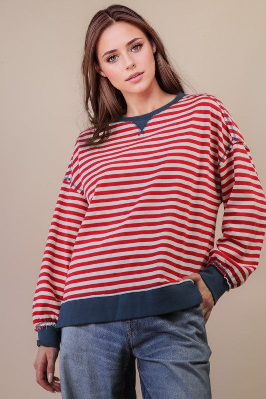 Fall Stripes Crew | 2 colours